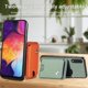 thumbnail image 3 of Funda Billetera Tejida para Samsung Galaxy A50 con Soporte y Tarjetero Verde, 3 of 4