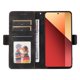 thumbnail image 5 of Carcasa FOXDOCK Xiaomi Redmi Note 13 4G de cuero PU, diseño acolchado clásico, protección contra caídas y rayones, 5 of 5