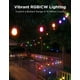 thumbnail image 2 of Guirnalda de luces para exteriores, bombilla Govee S14, 48 pies, Smart RGBIC, 2 of 9
