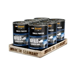 Lata Belcando Adultos Monoproteína Búfalo 400 Grs. X6 Un.