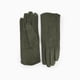 thumbnail image 2 of Guantes Mujer Gamuza Básicos Suaves Elegantes Abrigados Invierno verde Talla Única, 2 of 6