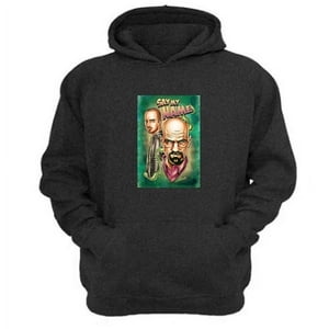 Genérico - Polerón Canguro Breaking Bad Gris Oscuro Talla L Unisex