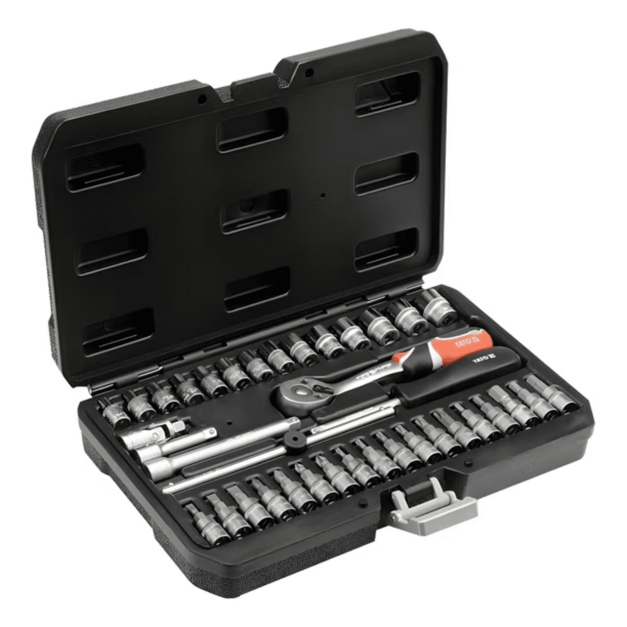 Yato - Juego De Dados 1/4 -38 Piezas Yt- 14471