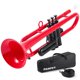 thumbnail image 1 of Trompeta Bb PAMPET para estudiante principiante, rojo, 460 g, 1 of 7
