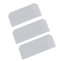 Magideal - Etiquetas De Papel Kraft Rectangulares De 100 Uds., Etiquetas Prácticas Gruesas Y Duraderas, Etiquetas De Regalo En Blanco Para Marcapáginas, Etiqueta