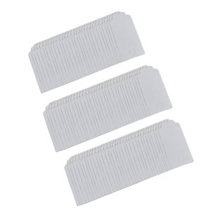 Magideal - Etiquetas De Papel Kraft Rectangulares De 100 Uds., Etiquetas Prácticas Gruesas Y Duraderas, Etiquetas De Regalo En Blanco Para Marcapáginas, Etiqueta