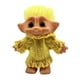 thumbnail image 2 of 4 Pulgadas Vintage Tiny Troll Dolls Figuras De Cabello De Colores Juguetes Cabello Amarillo, 2 of 3