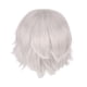 thumbnail image 4 of Peluca de cosplay peluca de disfraz ligera y práctica peluca corta básica peluca completa para disfraces de Halloween amantes de las fiestas temáticas Blanco plateado, 4 of 5