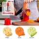 thumbnail image 3 of Rallador de queso giratorio GDL con 3 cuchillas de tambor para cocina, 3 of 9