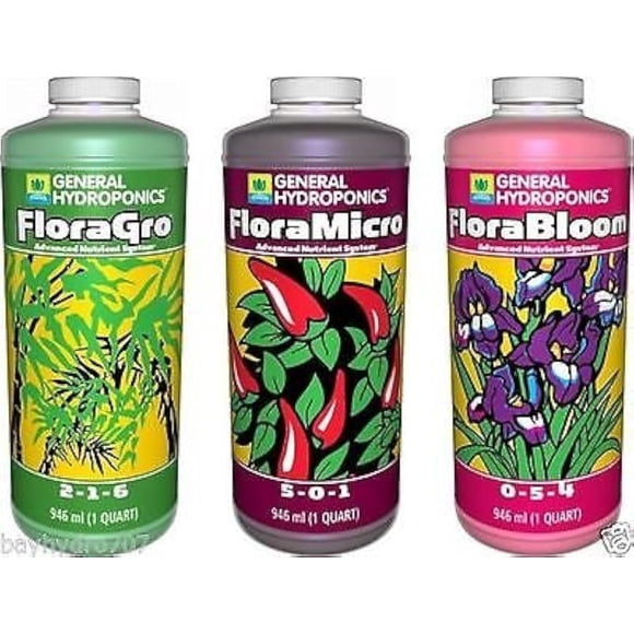 Nutriente Hidropónico Gh Flora Series 946 Ml