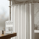 thumbnail image 1 of Cortina De Baño Lisa Blanca 175x180cm, 1 of 4