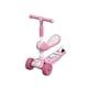 thumbnail image 1 of Scooter Monopatin con Luces y Asiento Ajustable Conejito Rosa, 1 of 2