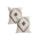 thumbnail image 1 of Set De 2 Fundas De Cojin Tufting 45x45 Cm Blanco 01, 1 of 4