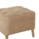 thumbnail image 2 of Pouf Lyon Cuero Kentucky Beige, 2 of 3