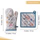 thumbnail image 4 of Juego de manopla de horno y soporte para olla Maison d' Hermine 20 cm x 33 cm, 4 of 9