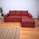 thumbnail image 3 of Sofa Seccional Kristina Lino Rojo Divan Derecho, 3 of 3