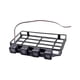 thumbnail image 3 of Portaequipajes De Techo Con Luz LED De Metal Para Coche RC Crawler MN 82 1/12 Con Luz Cuadrada, 3 of 5
