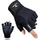 thumbnail image 2 of Guantes de entrenamiento ATERCEL para hombre y mujer, talla L, color negro, 2 of 8