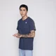 thumbnail image 2 of Polera Hombre Banda Petrol Blue Logo White Black Kappa, 2 of 2