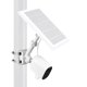 thumbnail image 1 of Soporte para poste Wasserstein 2 en 1 para cámara y panel solar, 1 of 7