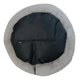 thumbnail image 3 of Cama Antiestrés para Perro 80 cm de Felpa Gris Claro, 3 of 4