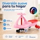 thumbnail image 5 of Swing Car Auto Giratorio Kidscool Rosado con Luces, 5 of 6