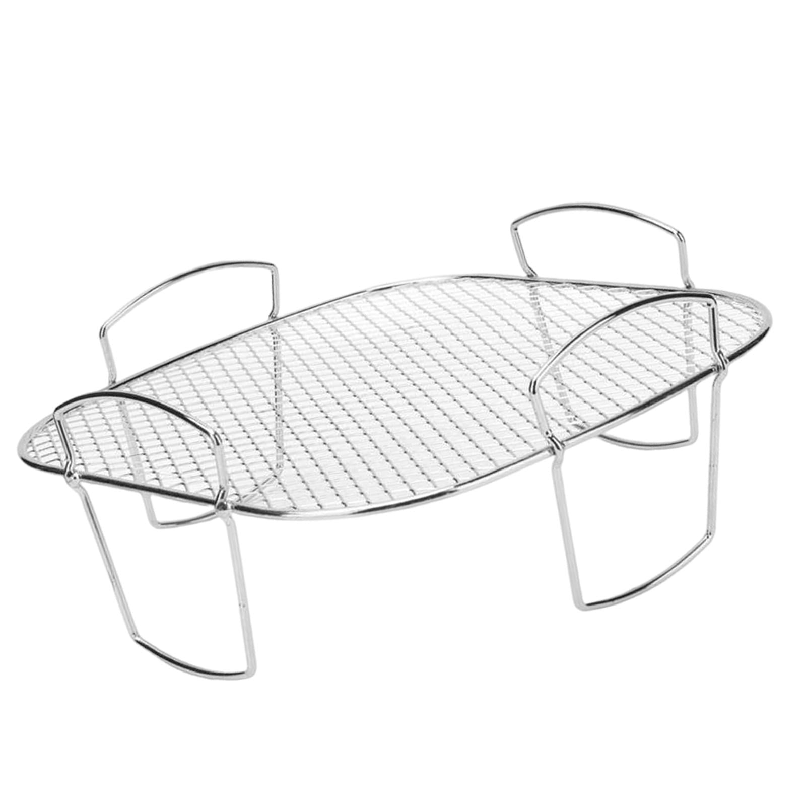 Magideal - Rejilla Para Freidora De Aire Cuadrada De 8 Pulgadas, Estante De Refrigeración Para Horno, Accesorios Duraderos Para Freidora, Rejilla Para Asar Fácil