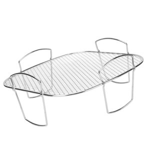 Magideal - Rejilla Para Freidora De Aire Cuadrada De 8 Pulgadas, Estante De Refrigeración Para Horno, Accesorios Duraderos Para Freidora, Rejilla Para Asar Fácil