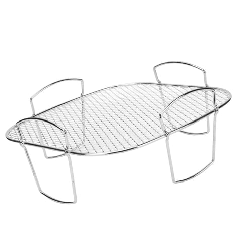 Magideal - Rejilla Para Freidora De Aire Cuadrada De 8 Pulgadas, Estante De Refrigeración Para Horno, Accesorios Duraderos Para Freidora, Rejilla Para Asar Fácil