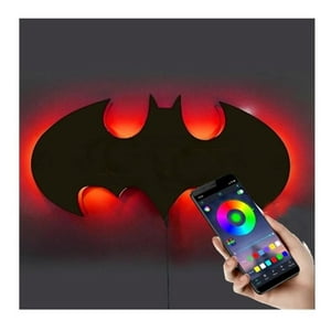 Genérico - Cuadro Luminoso En Forma De Batman