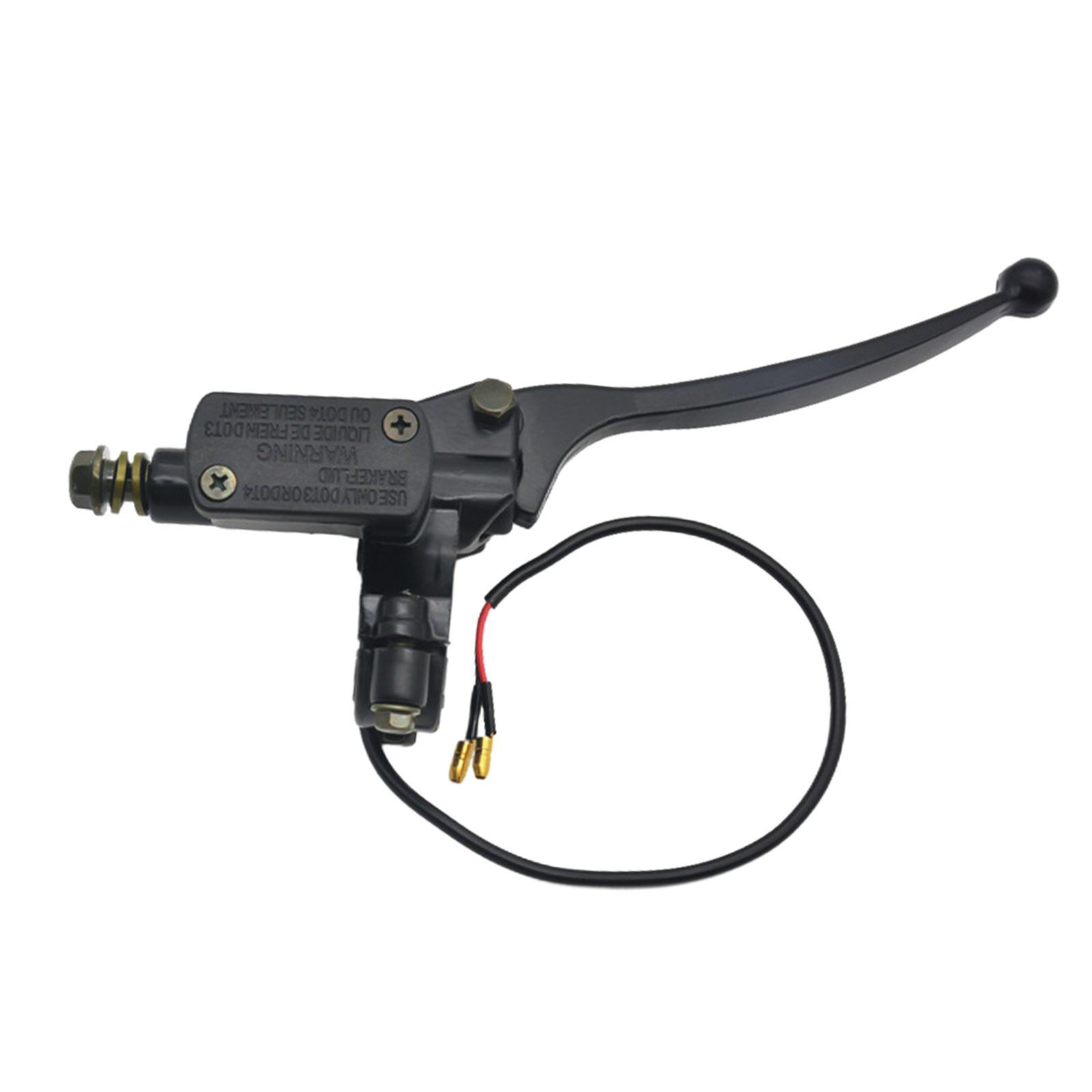 Ioensy - Bomba De Freno Delantero Cilindro Maestro De Alta Confiabilidad Para Motocicleta De Coche Eléctrico 8 Mm Delantero Derecho