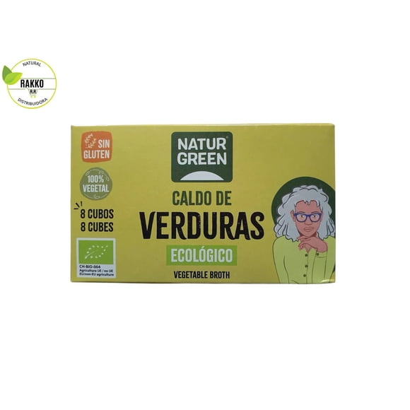Natur Green Caldo De Verduras 84grs 8 Cubos