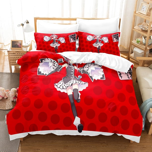 Anime The This Art Club Has a Problem Bedding Sets Duvet Cover Set With Pillowcase Twin Full Bedclothes Bed Linen Bed Sheets