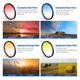thumbnail image 2 of Kit de filtros para lente de cámara NEEWER 52 mm 7 piezas ND CPL GND, 2 of 8