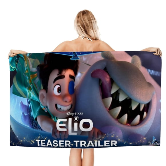 Elio Toalla de playa de secado rápido con diseño temático, regalo para mujeres y niñas, ideal para cumpleaños, fans, amantes de la música, uso en la playa o al aire libre, 78 × 180 cm