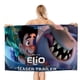 thumbnail image 1 of Elio Toalla de playa de secado rápido con diseño temático, regalo para mujeres y niñas, ideal para cumpleaños, fans, amantes de la música, uso en la playa o al aire libre, 78 × 180 cm, 1 of 6