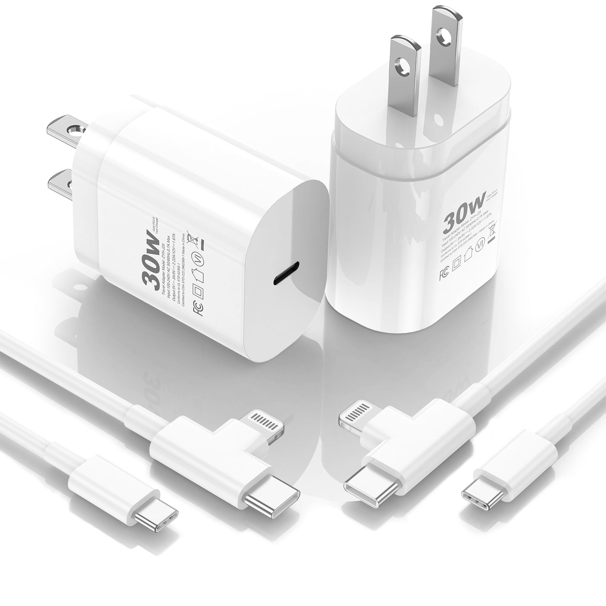 [cargador] Cargador Rápido Usb-c Halihall De 30 W Para Iphone 16/15/14/13/12