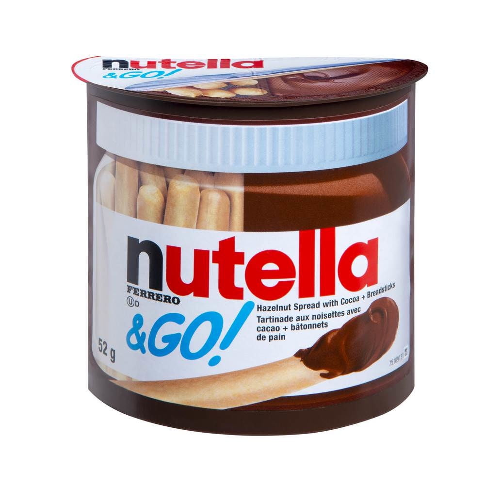 Crema De Avellana Untable Nutella & Go 52 g Ferrero Rocher
