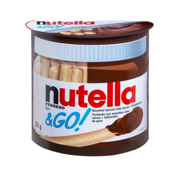 Crema de Avellana untable Nutella & Go, 52 g