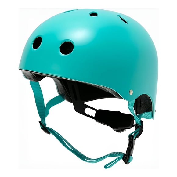 Casco Urbano Adulto Ajustable Onwheels Con Luz Multi Deporte celeste S