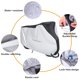 thumbnail image 4 of Funda para Bicicleta hanmir Impermeable contra Polvo, Lluvia, Nieve y Rayos UV 200x110x70 cm, 4 of 7