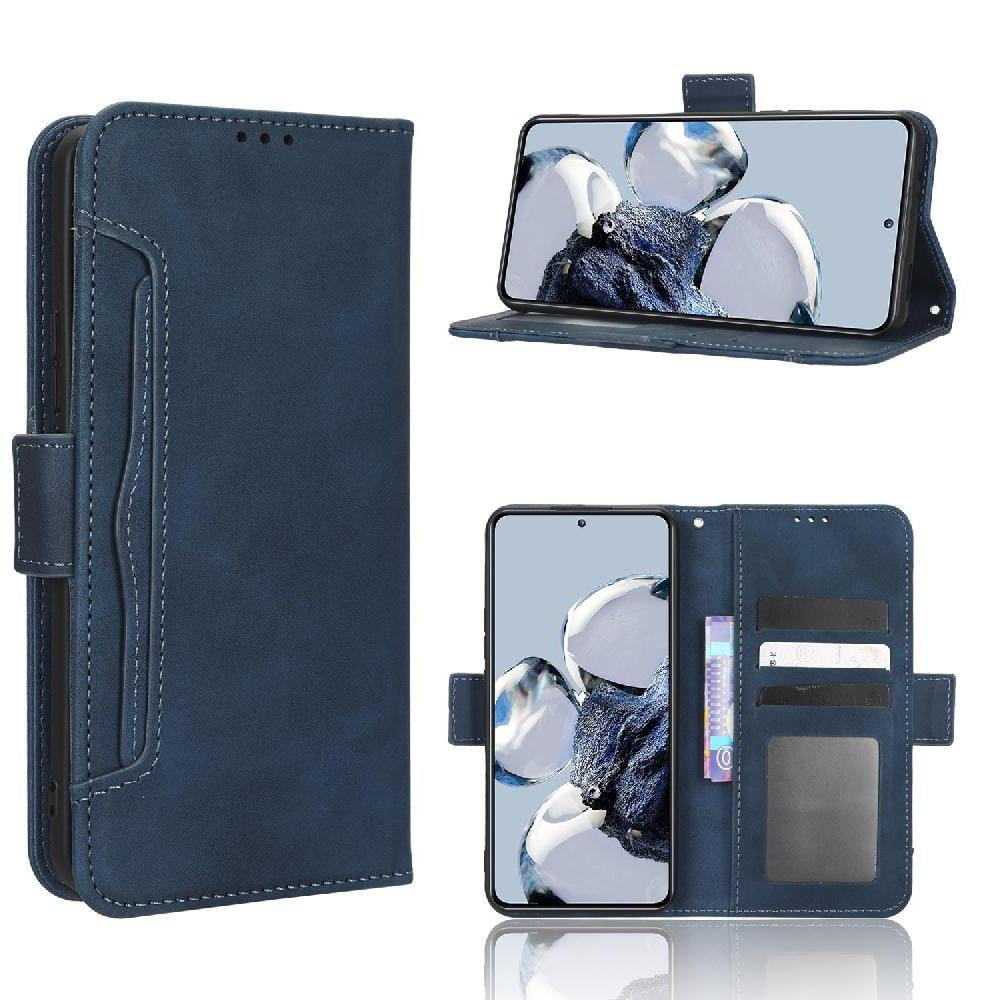 Foxdock - Funda Cartera Magnética Para Xiaomi Mi 12t/12t Pro 5g- Tarjetero Desmontable, Cuero Pu, Soporte