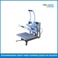 Estampadora Premium Craft Hoby Express 23X30 Cm Celeste
