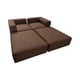 thumbnail image 2 of Sofa Cama Arkos Dos Cuerpos En Lino Chocolate, 2 of 3