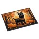 thumbnail image 1 of Felpudo Caroline's Treasures Cairn Terrier Negro 61 × 91 cm, 1 of 6