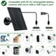 thumbnail image 3 of Panel Solar Zivif 4W 5V para Cámaras de Seguridad USB/Micro USB, 3 of 3