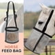 thumbnail image 5 of Bolsa de alimentación para caballos, bolsas de heno tipo bozal con correa ajustable, 5 of 7