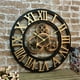 thumbnail image 1 of Reloj de pared industrial creativo retro de estilo europeo 3D silencioso con engranajes, arte, personalidad, decoración para sala de estar, reloj de 30 cm, 1 of 3