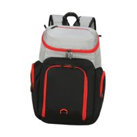 Magideal - Mochila De Baloncesto Mochila De Fútbol Bolsa De Fitness Bolsa De Tela Oxford Ventilada Bolsa De Equipo Deportivo Bolsa Deportiva Para Gimnasio Fútbol Gris Y Negro