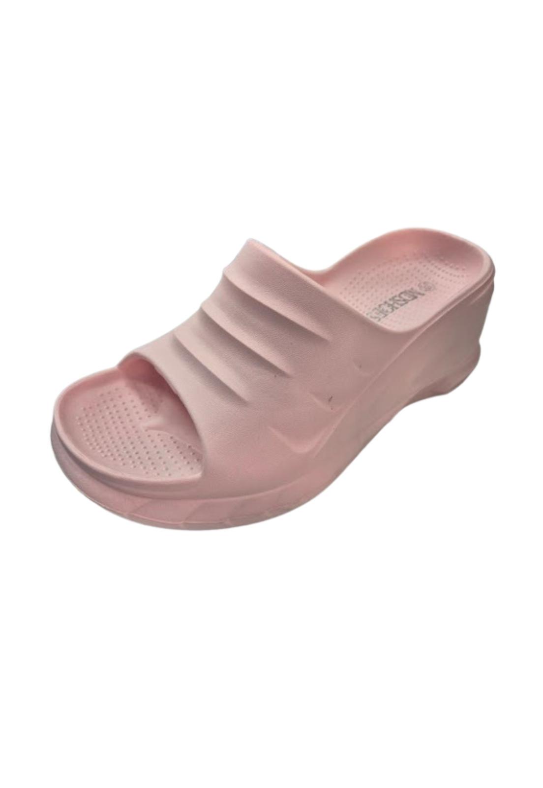 Vinnys Outlet - Sandalia Slide Mujer Rosado